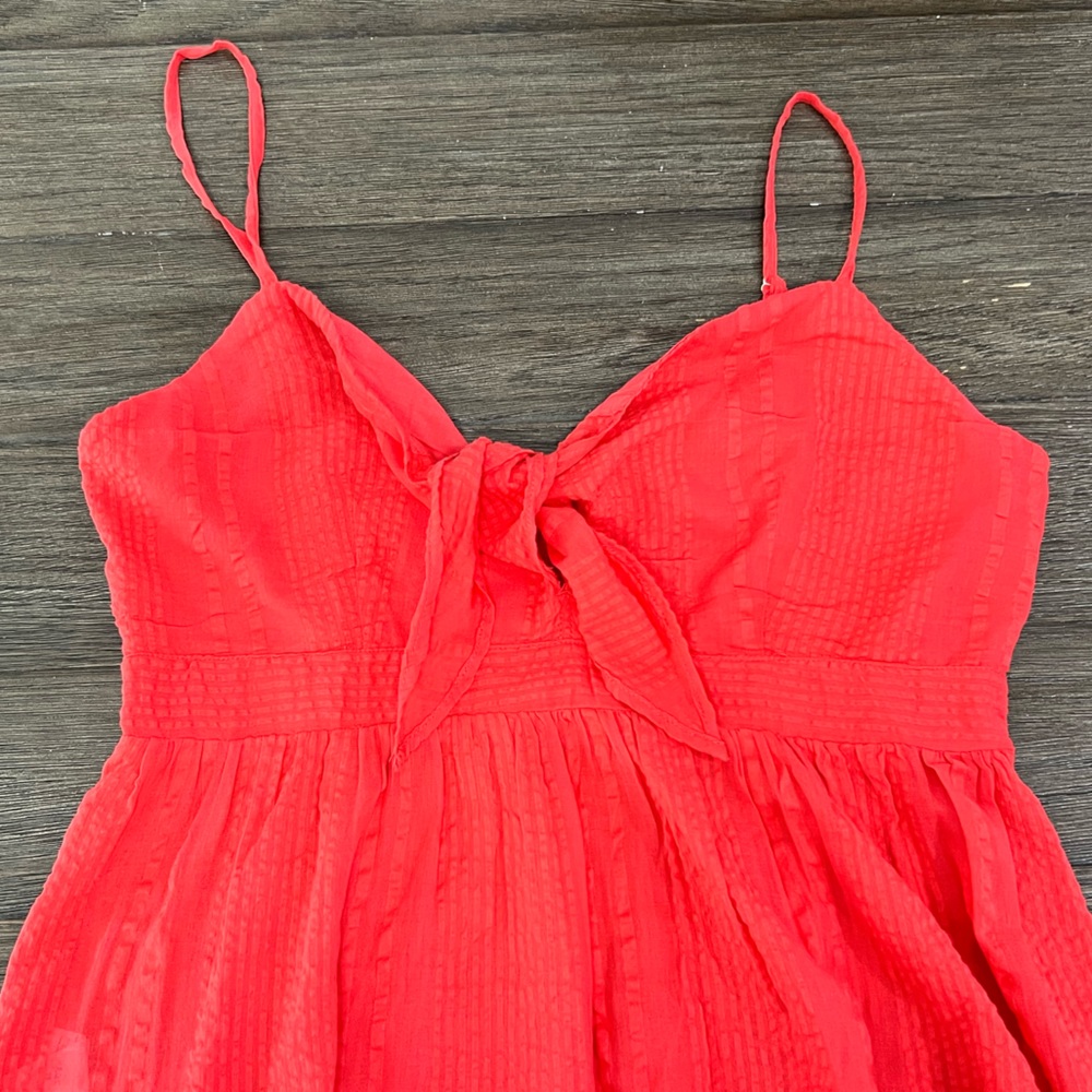 Loft Coral Red Tank Top | Size S